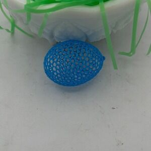 Decorative Easter‎ Egg Colorful Unique Basket Filler Spring Tree 1 Dozen blue